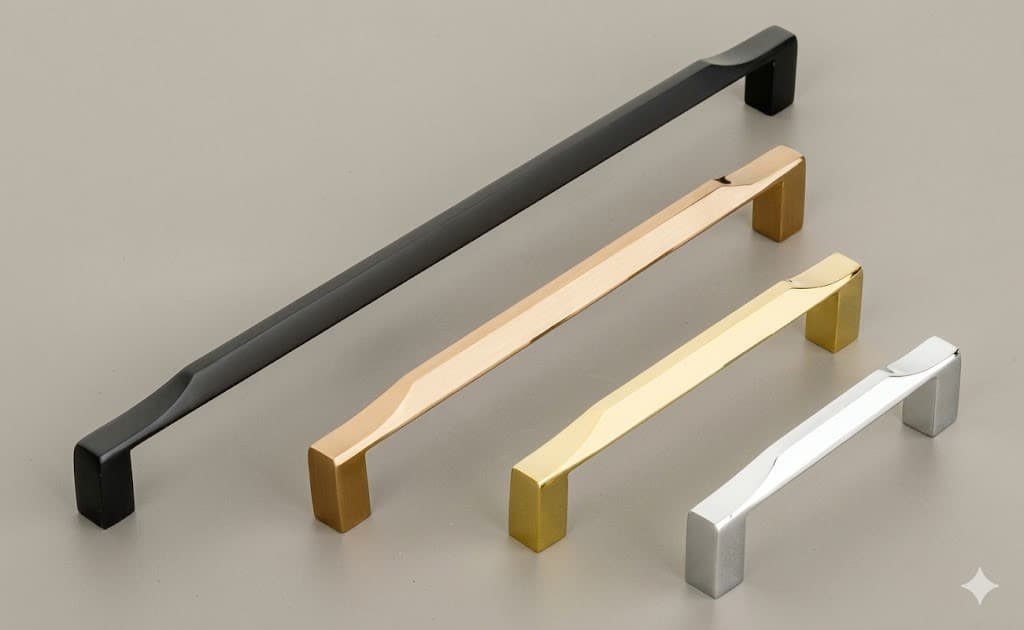 Faceted Bridge Handle